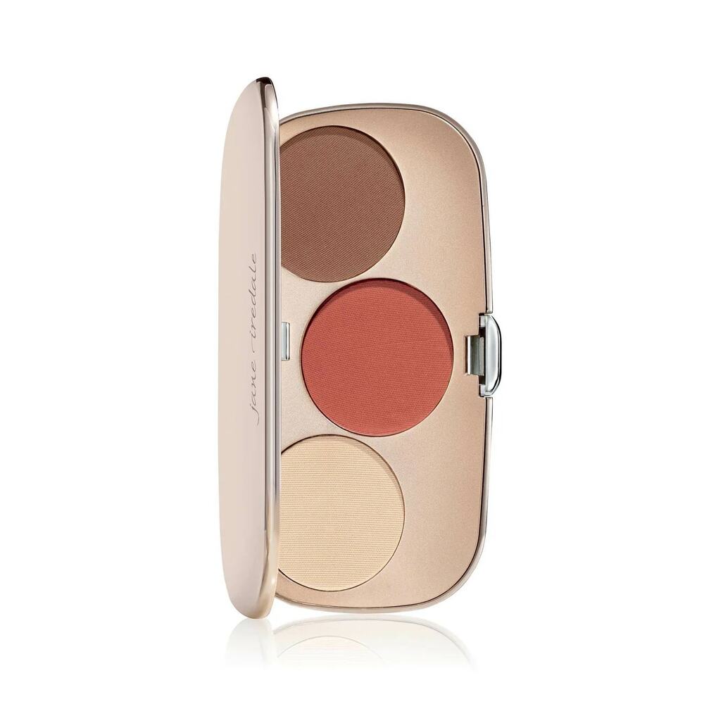 Jane Iredale GreatShape Contour Kit Deep NEW W/O BOX Contour Highlighter Blush